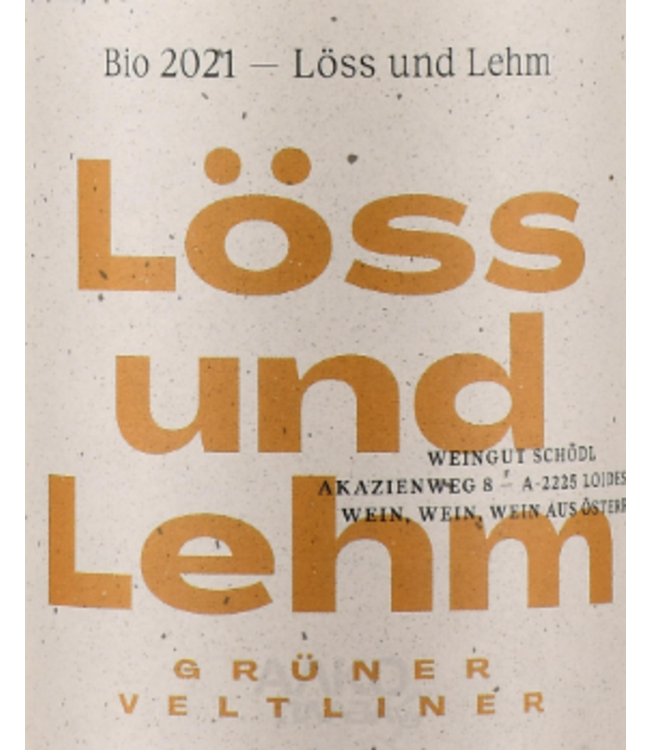 WEINGUT SCHODL LOSS UND LEHM GRUNER VELTLINER 2024