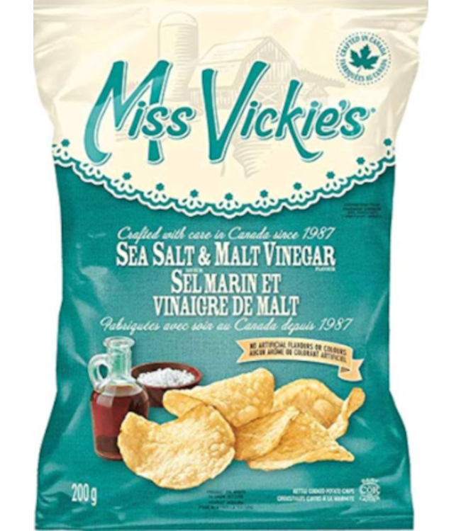 MISS VICKIES SEA SALT AND VINEGAR CHIPS