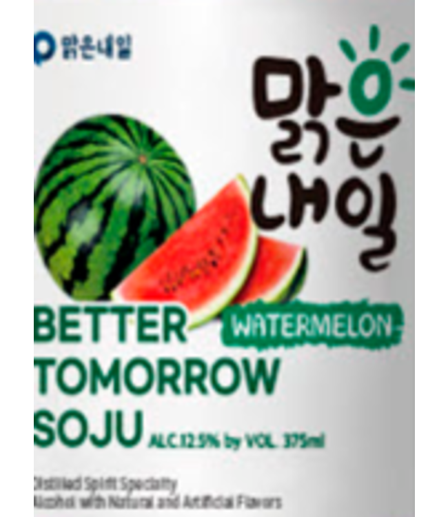 BETTER TOMORROW SOJU WATERMELON