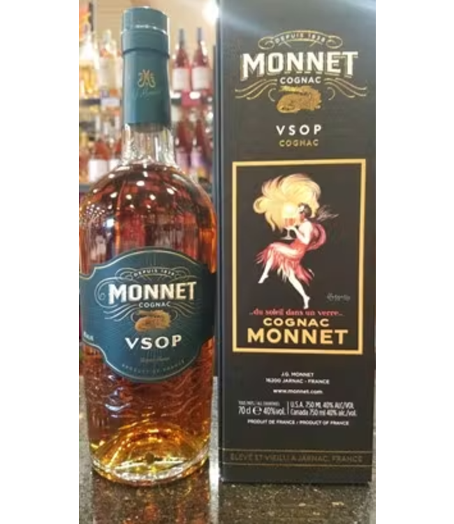 MONNET VSOP COGNAC 750ML