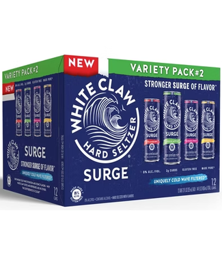 WHITE CLAW SURGE #2 VARIETY 12PK