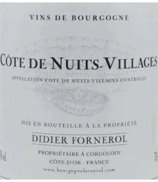 DIDIER FORNEROL COTE DE NUITS-VILLAGES 2022