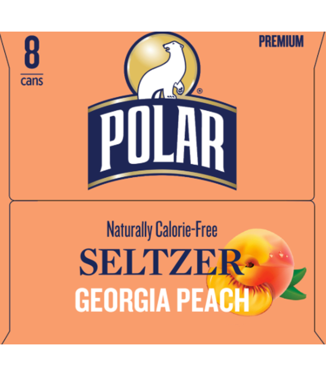 POLAR GEORGIA PEACH 12OZ CAN