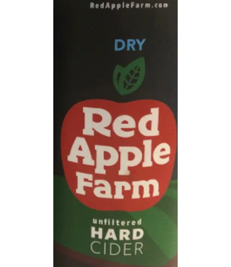 RED APPLE FARM DRY CIDER 4PK