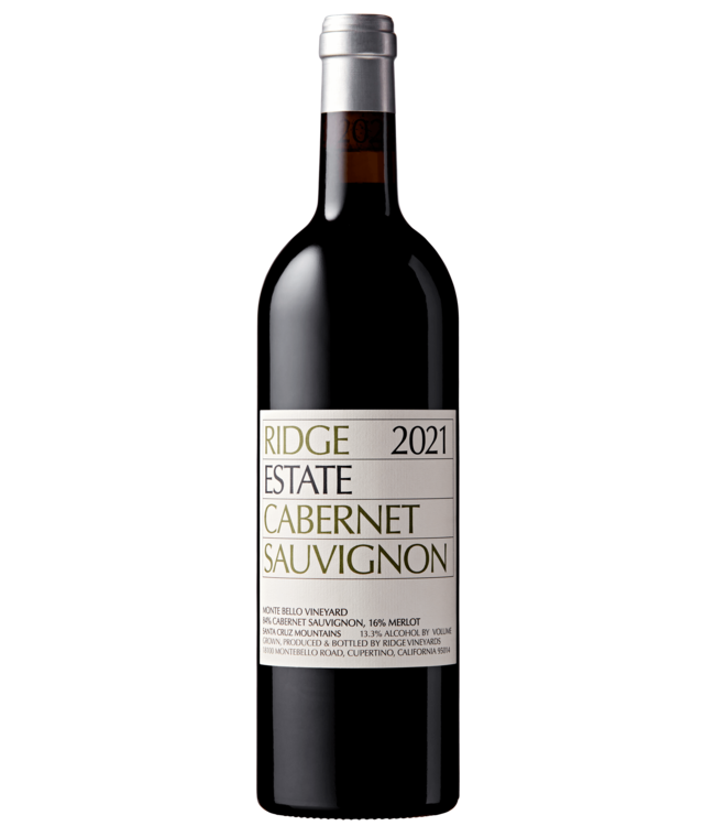 RIDGE ESTATE CABERNET SAUVIGNON 2022