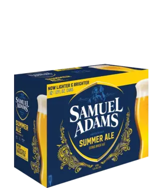 SAM ADAMS SUMMER ALE 12 PK CANS
