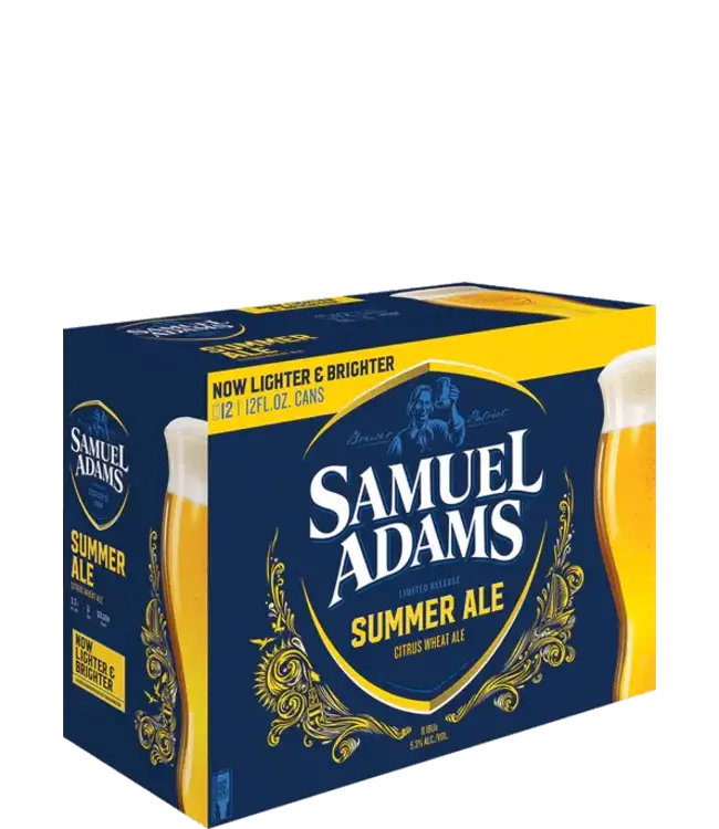 SAM ADAMS SUMMER ALE 12 PK CANS