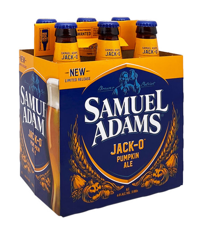SAM ADAMS JACK-O 6PK BOTTLES