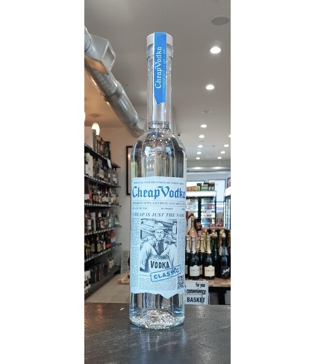 CHEAP VODKA CLASSIC 750ML