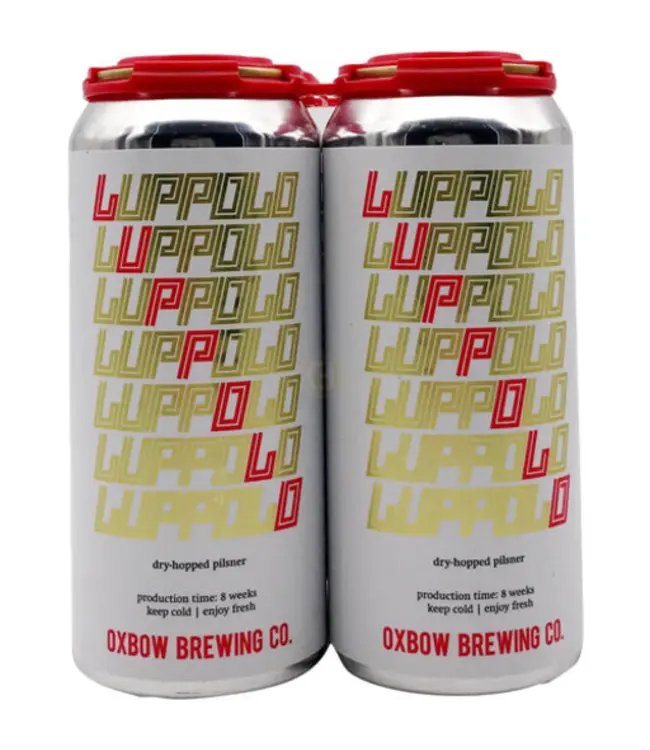 oxbow luppolo OXBOW LUPPOLO ITALIAN STYLE  PILS can 4-pack