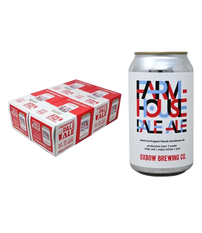 oxbow farmhouse OXBOW FARMHOUSE PALE ALE 6PK