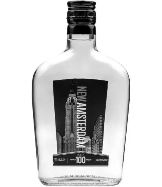 NEW AMSTERDAM VODKA 100 PROOF 375ML