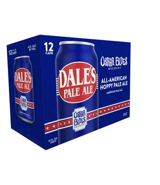 OSKAR BLUES DALES PALE ALE 12PK 12OZ CANS