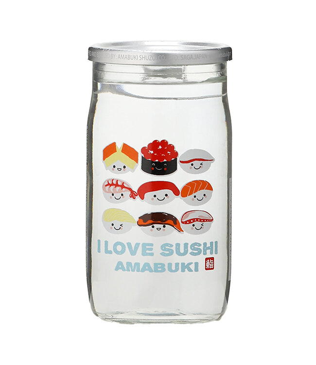 AMABUKI I LOVE SUSHI SAKE CUP 180ML