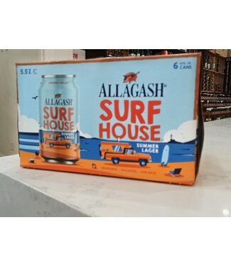 ALLAGASH SURF HOUSE SUMMER LAGER 6 PACK