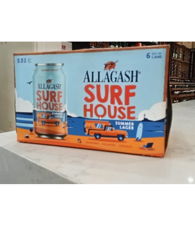 ALLAGASH SURF HOUSE SUMMER LAGER 6 PACK