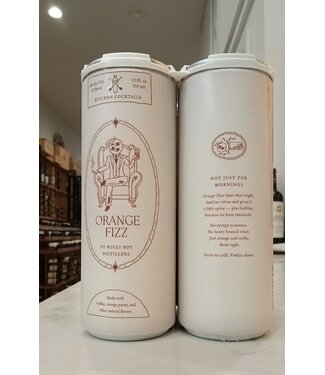 BULLY BOY KITCHEN COCKTAILS ORANGE FIZZ 4 PACK