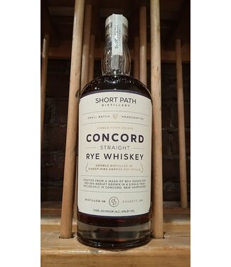 SHORTPATH CONCORD RYE WHISKEY 750ML