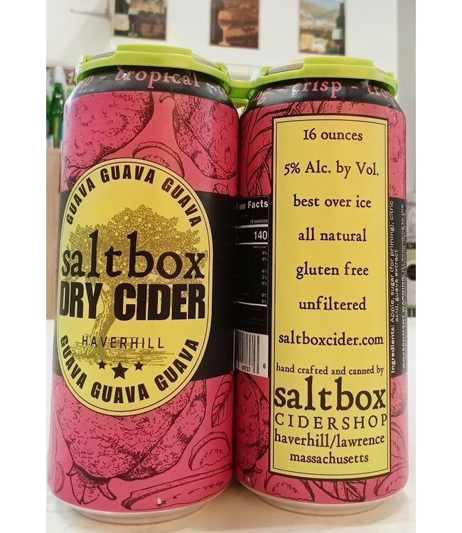 SALTBOX DRY CIDER 4PK