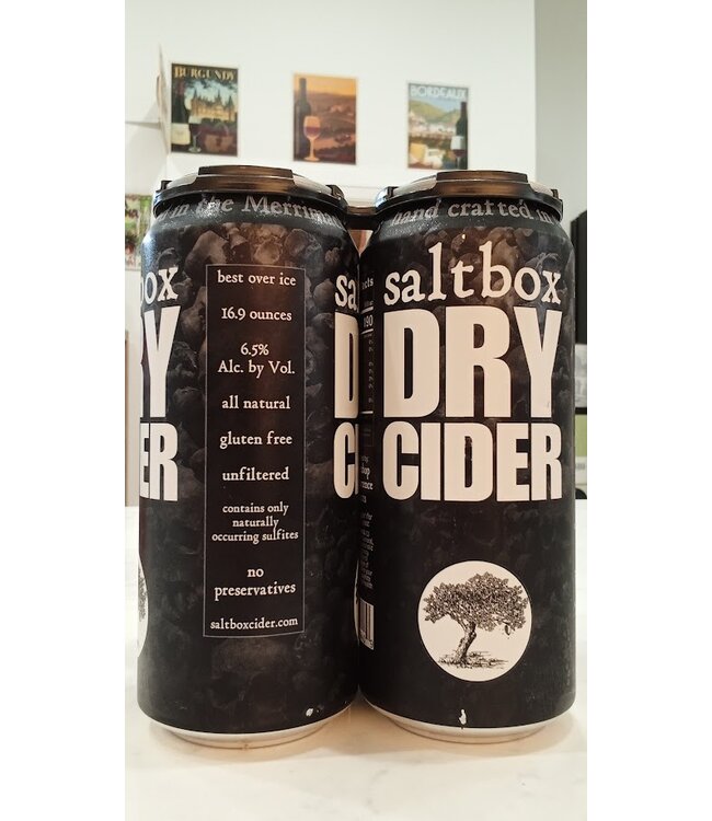 SALTBOX DRY CIDER GUAVA 4PK