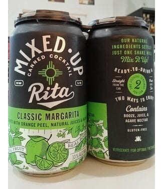 MIXED UP CLASSIC MARGARITA 4PK 12OZ CANS