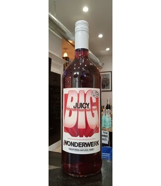 WONDERWERK BIG JUICY CALIFORNIA NATURAL RED WINE 1L