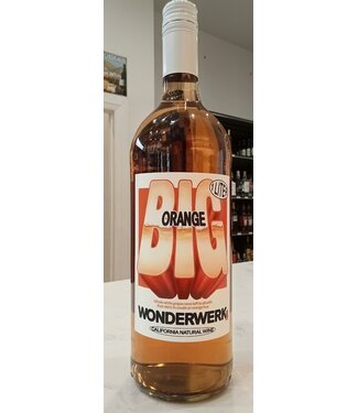 WONDERWERK BIG ORANGE CALIFORNIA NATURAL ORANGE WINE 1L