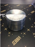 AEROSPACED 4 PIECE GRINDER 2.5 SILVER