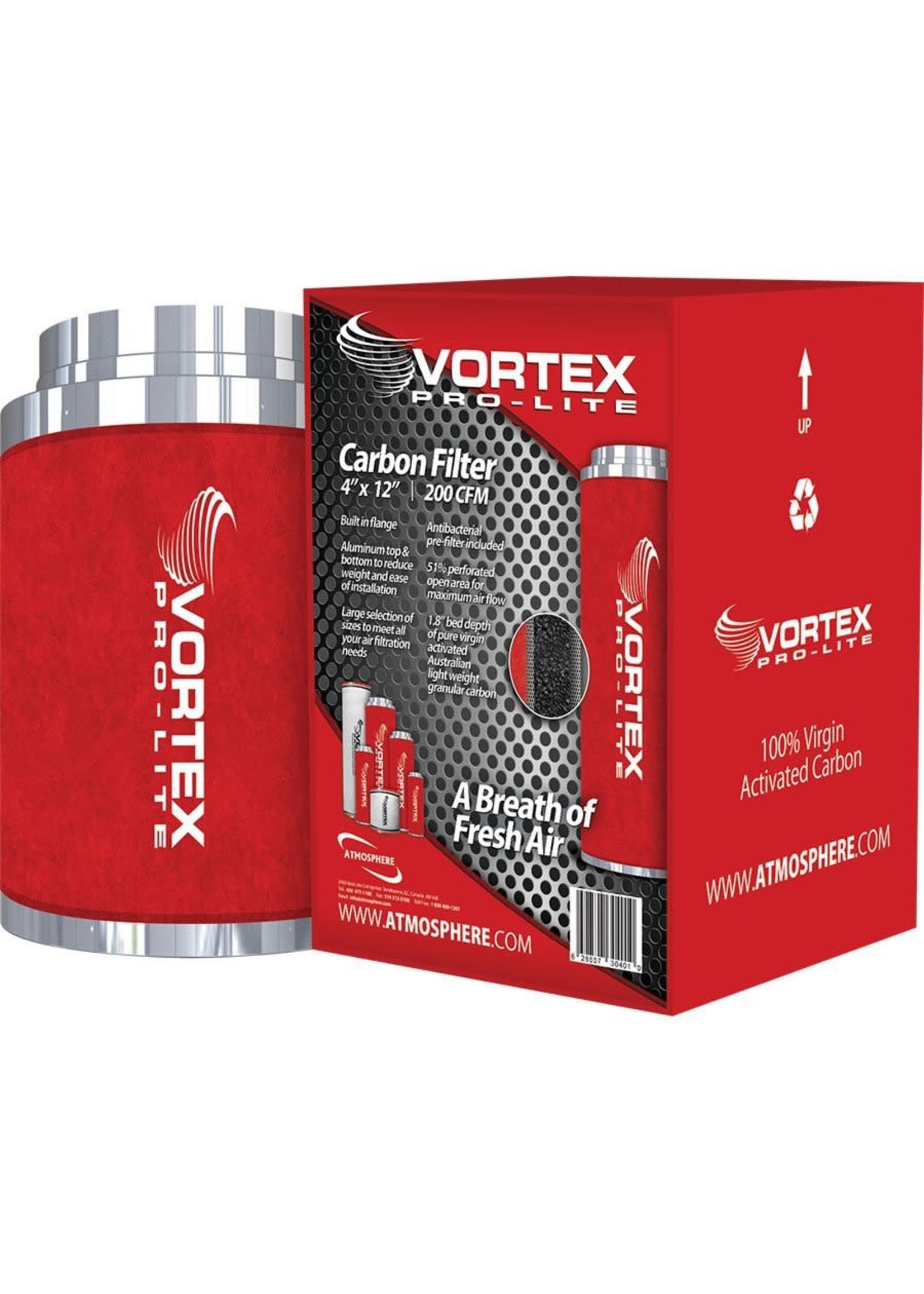Vortex VORTEX PRO-LITE FILTER 4'' X 12''