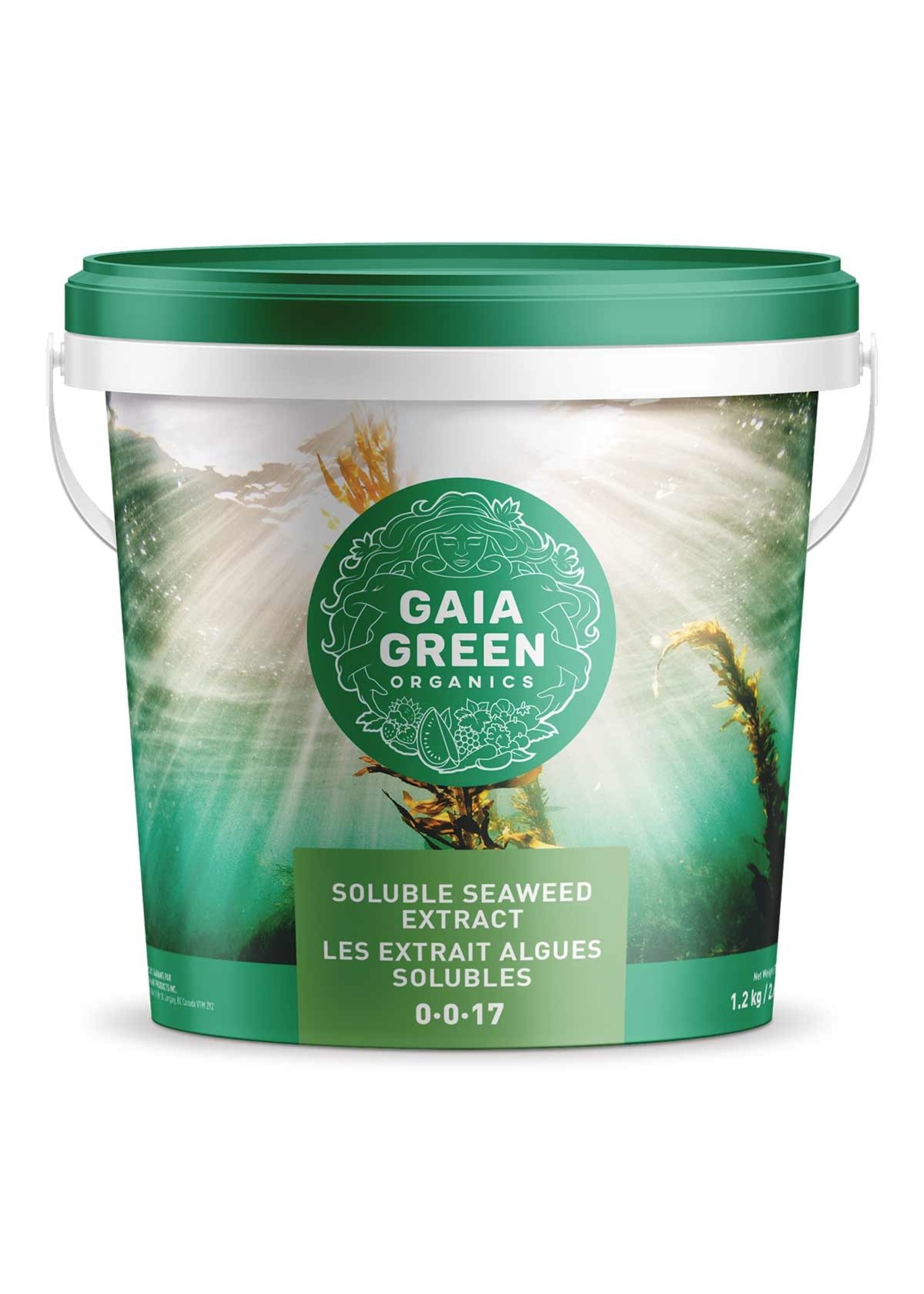 Gaia Green GAIA GREEN SOLUBLE SEAWEED EXTRACT 0-0-17 1.2 KG