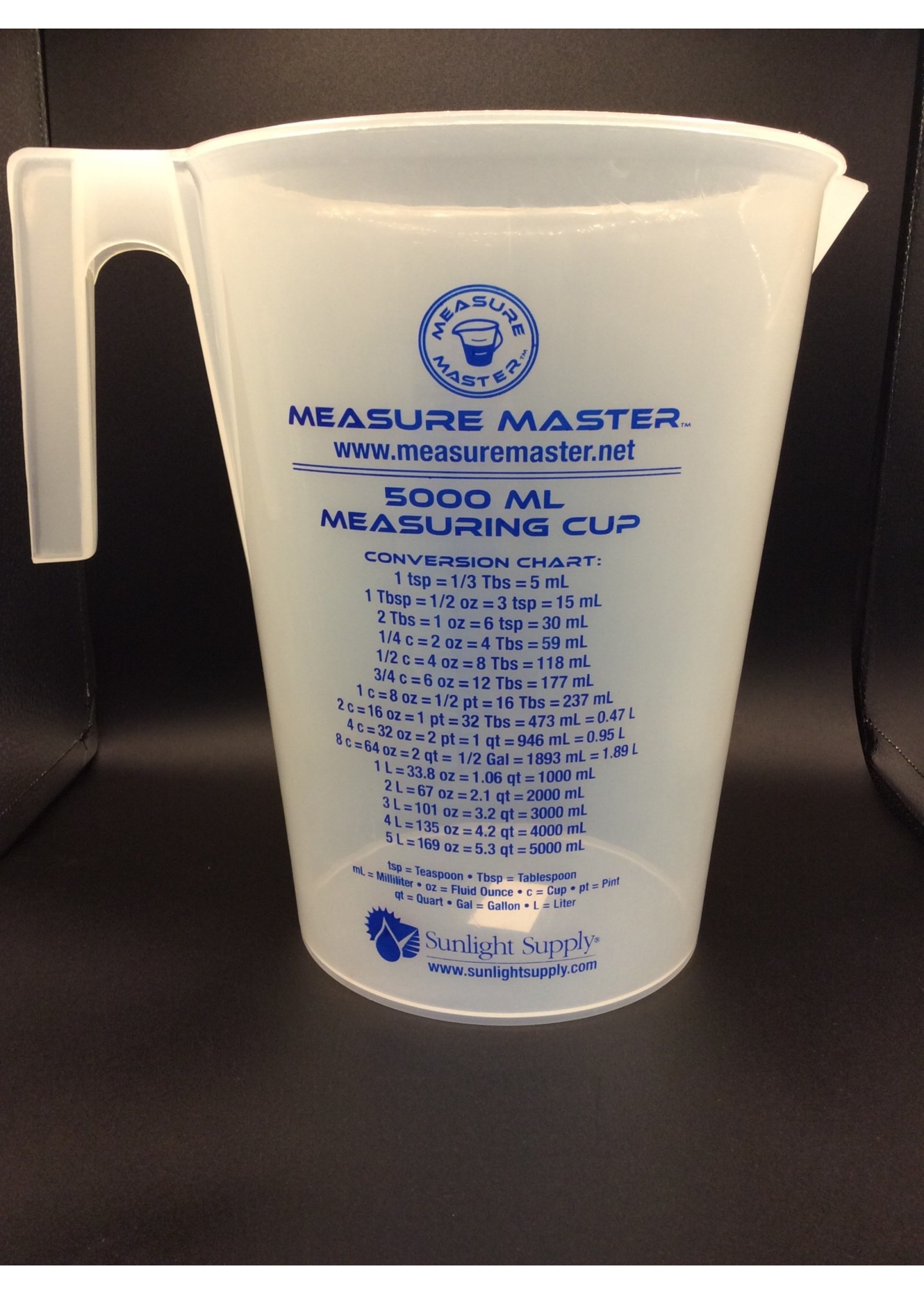 MEASURE MASTER 5000ML MEASURING CUP