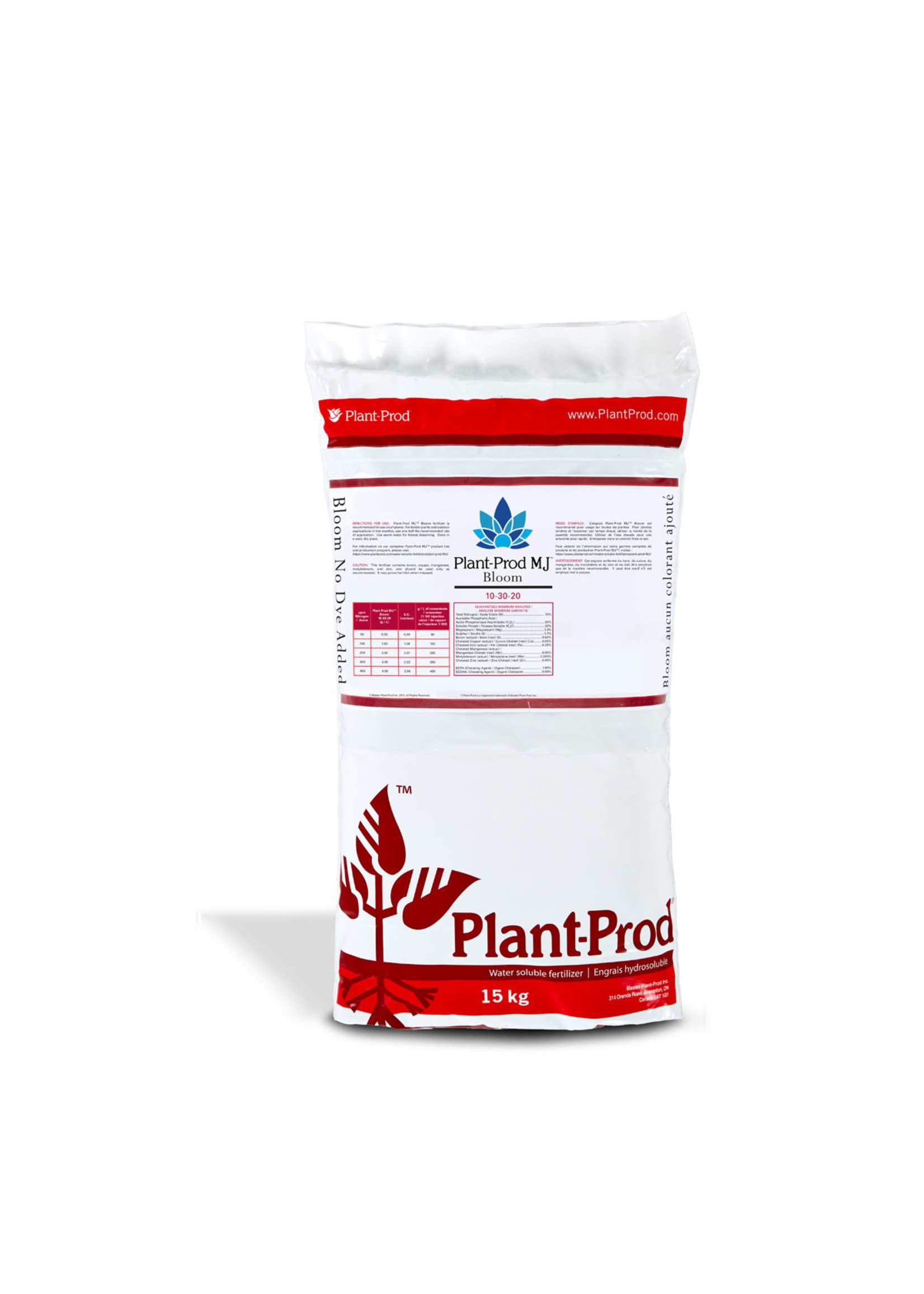 PLANT PROD PLANT PROD MJ BLOOM 10-30-20 15KG