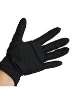 NITRILE GLOVES BLACK (L) 3 PAIR