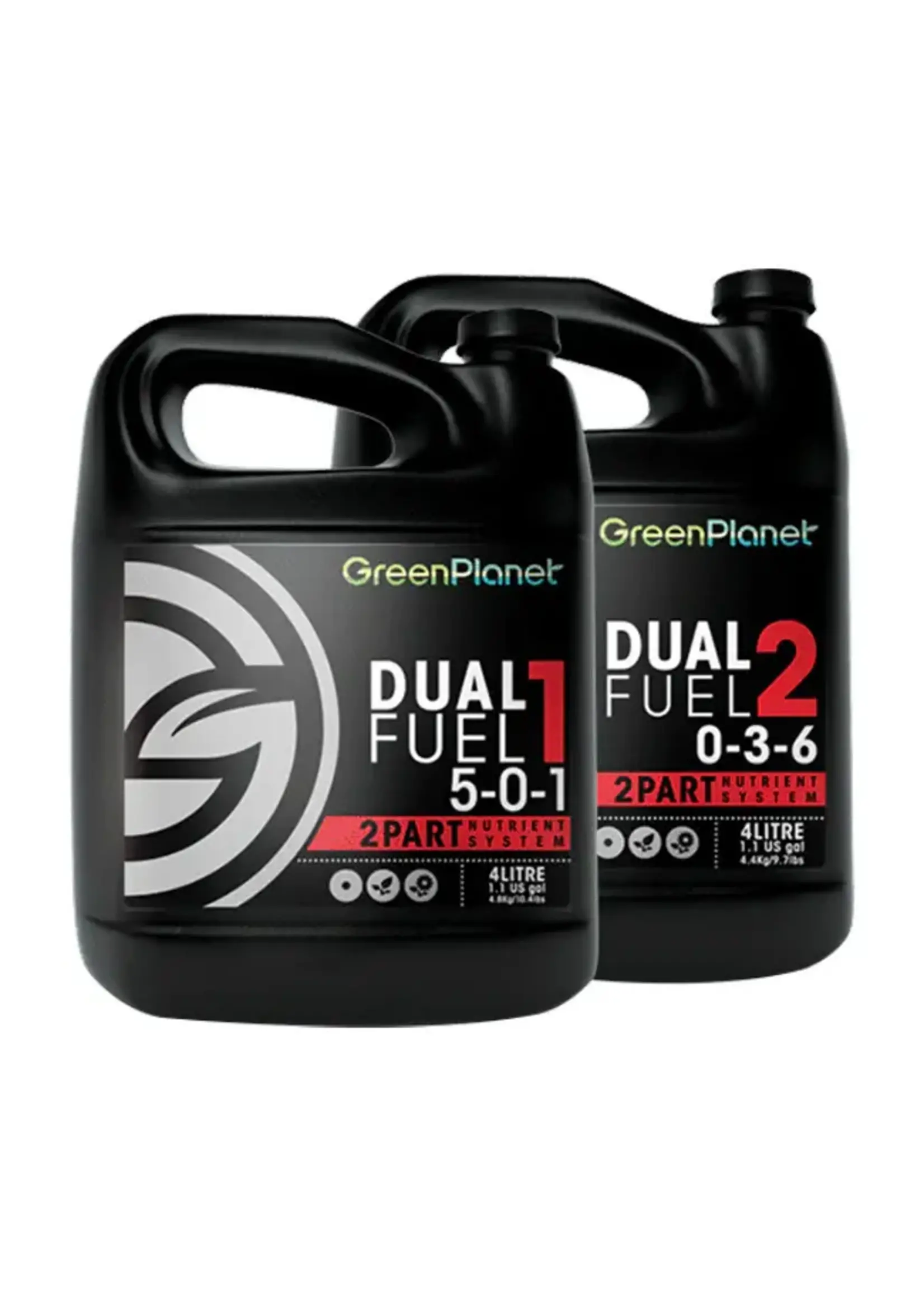 GreenPlanet Nutrients Dual Fuel 1 & 2  4L