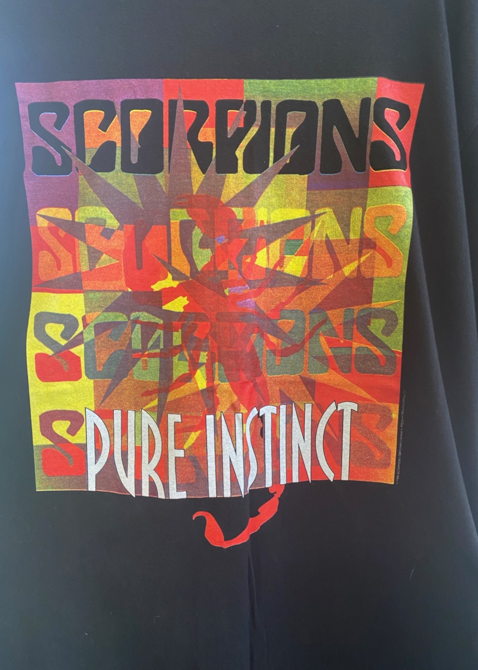 Vintage Scorpions Band Tee. Size XL.