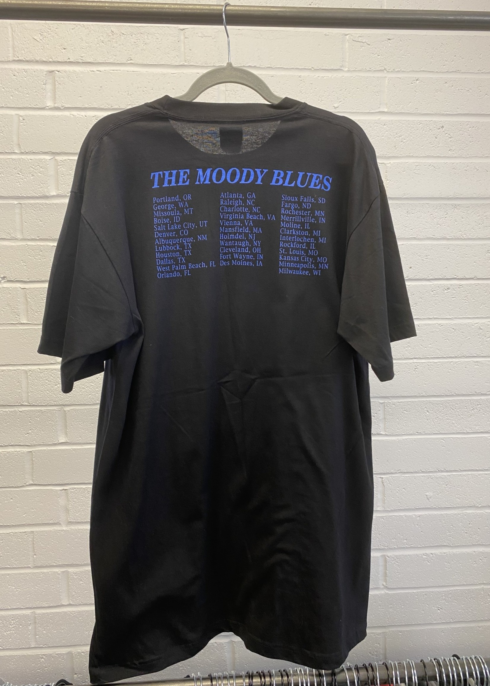 Vintage Moody Blues Band Tee. Size XL.