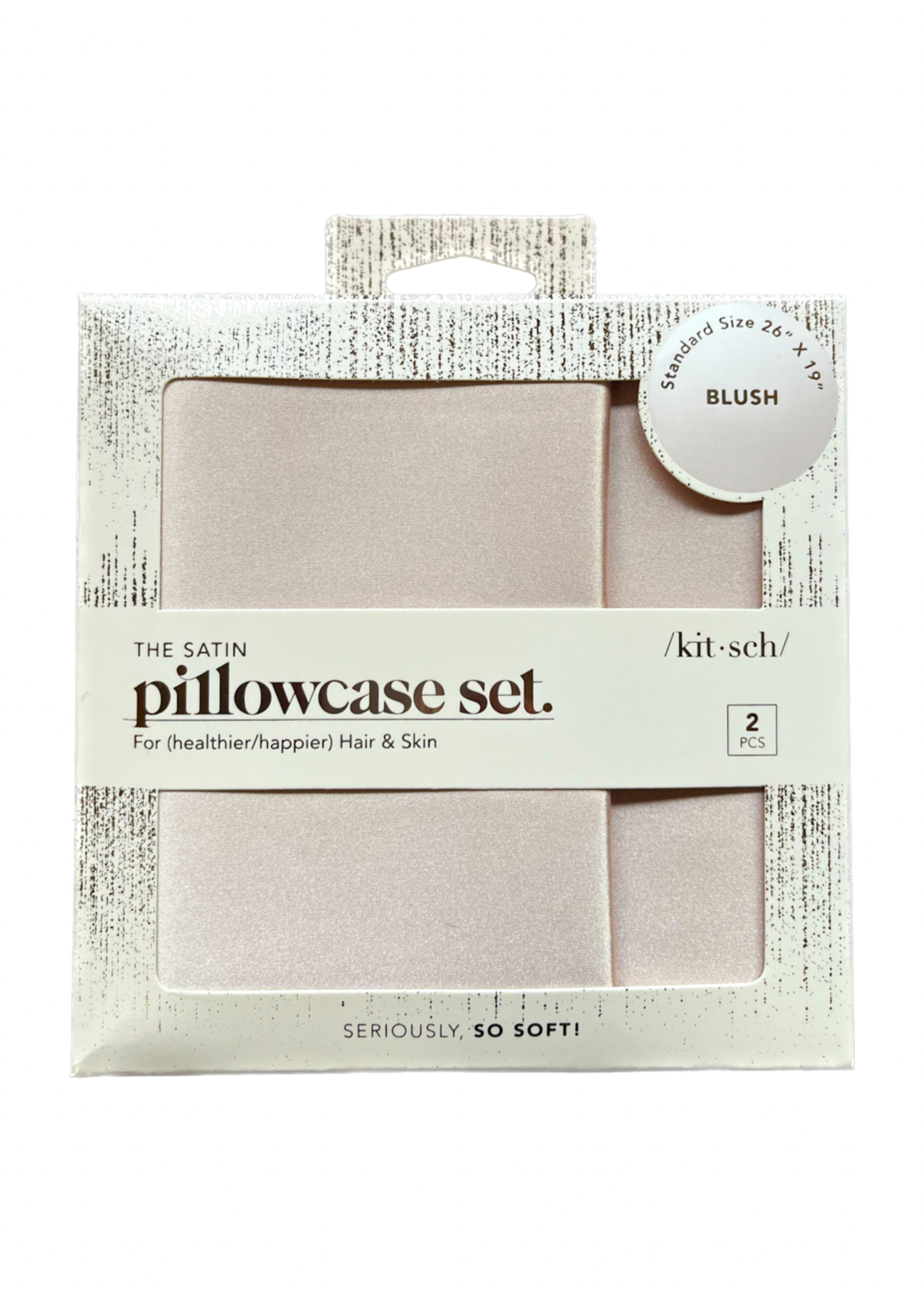 Holiday Satin Pillowcase 2pc Set