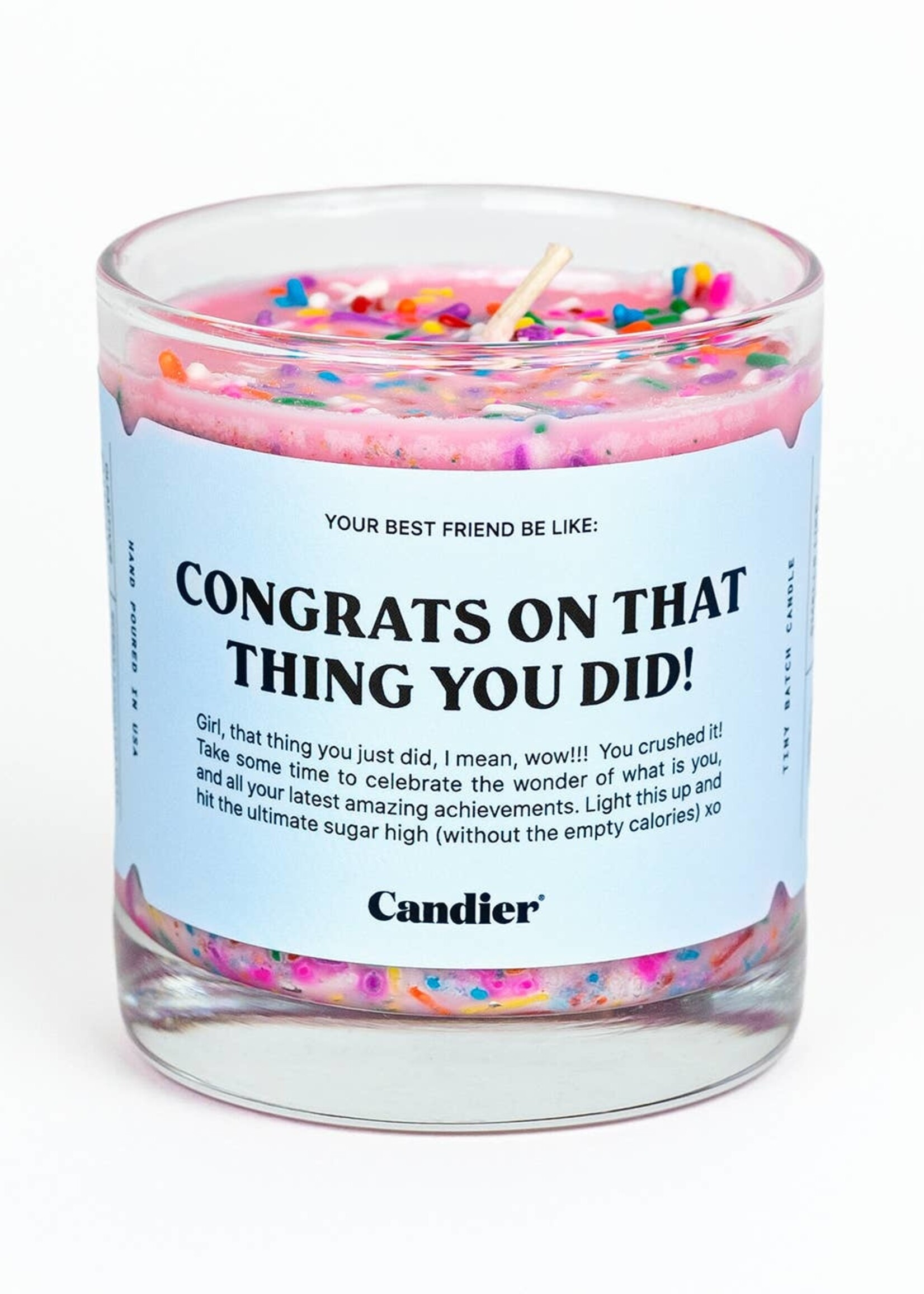 Congrats Candle