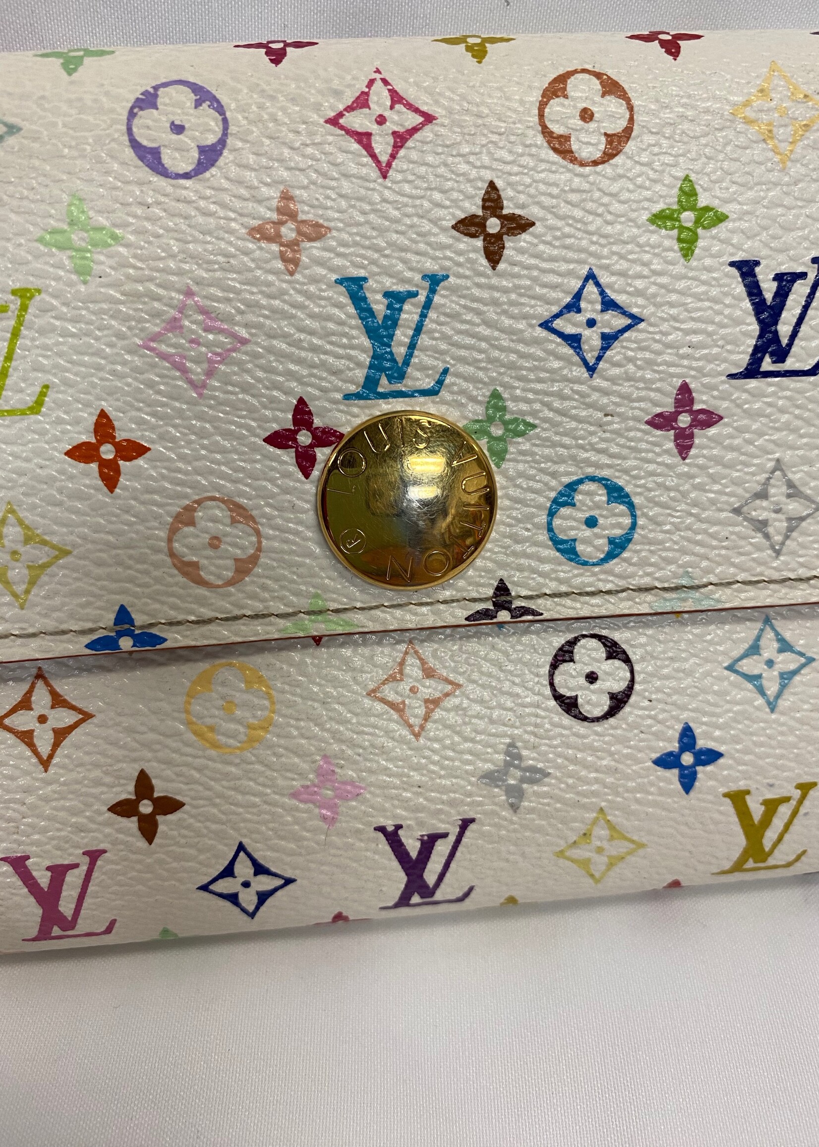 Louis Vuitton, Bags, Louis Vuitton Multicolor Sarah Wallet