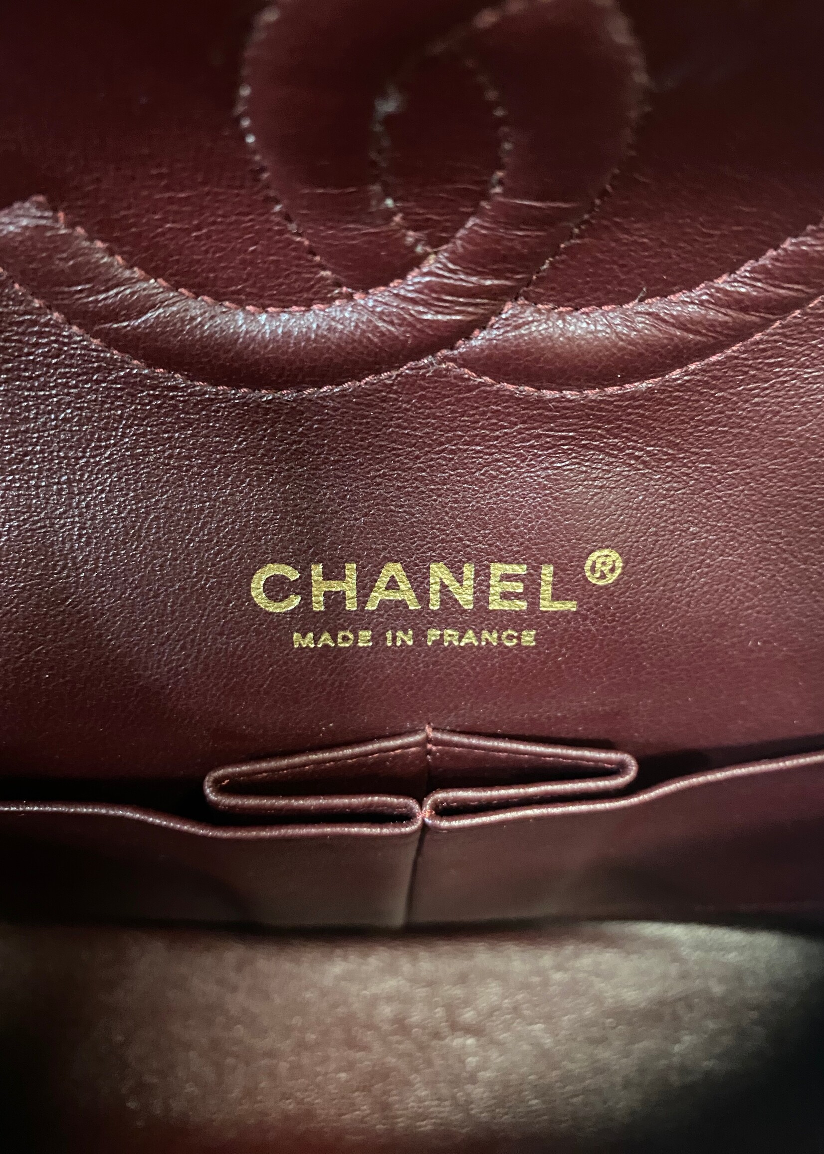 Chanel Chanel Classic Black Double Flap Lamb Skin