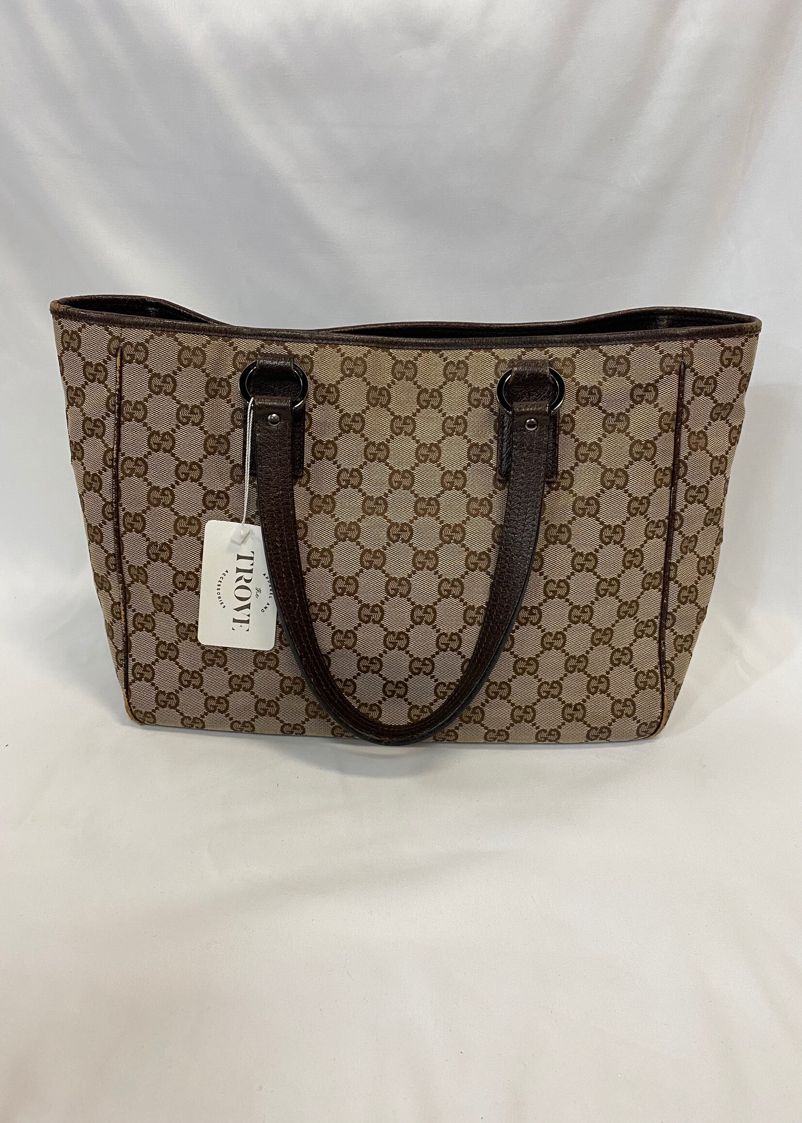 Gucci Gucci Tote w/ GG Canvas