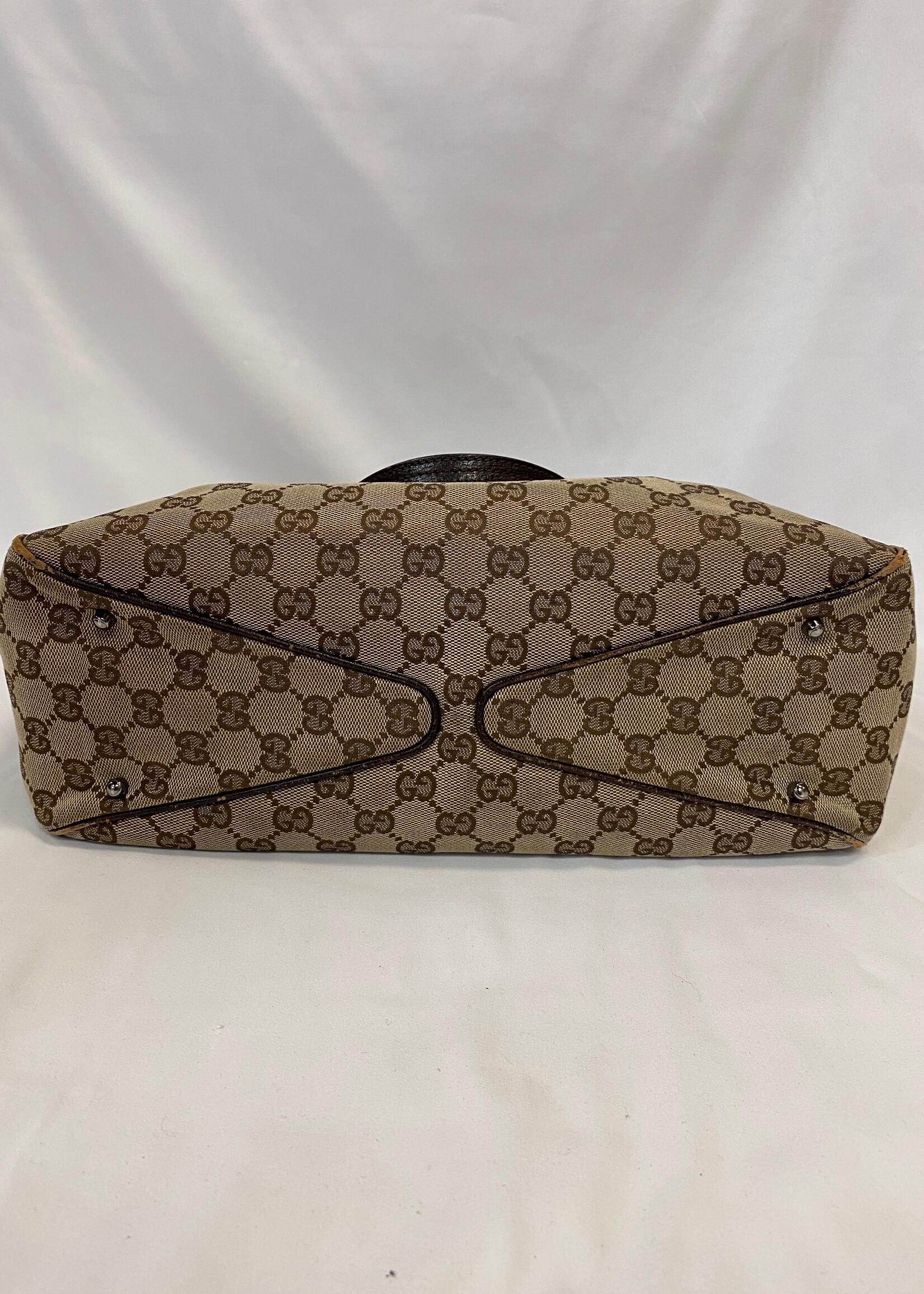 Gucci Gucci Tote w/ GG Canvas