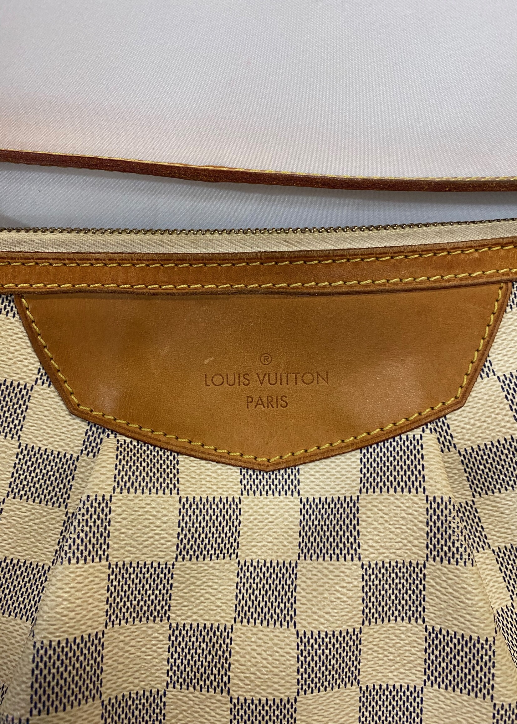 LOUIS VUITTON Damier Azur Siracusa PM 1235962