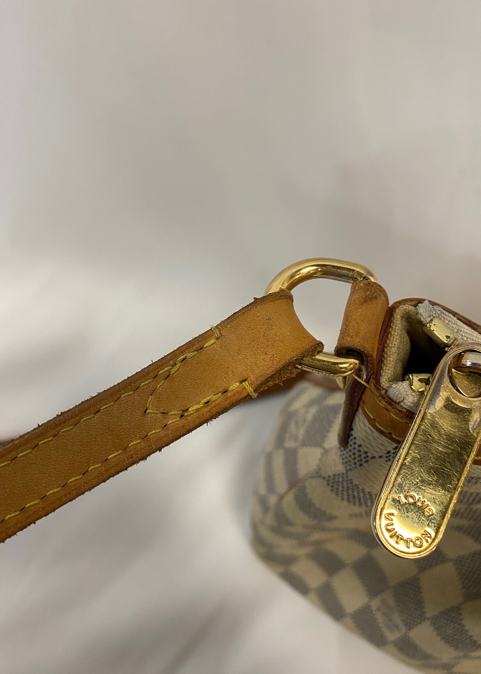 Louis Vuitton Damier Azur Mini Belt