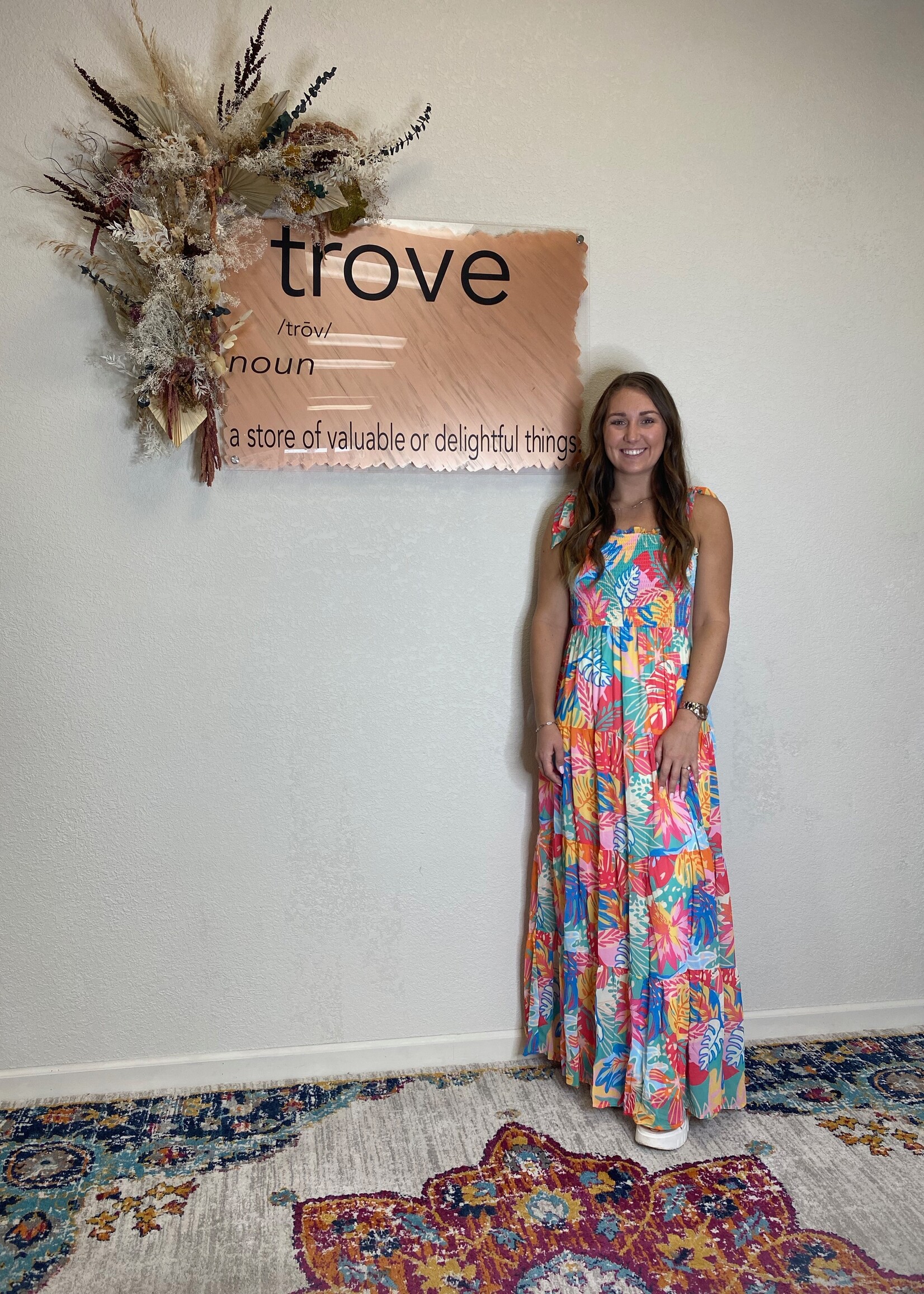 Tropical Maxi Dress