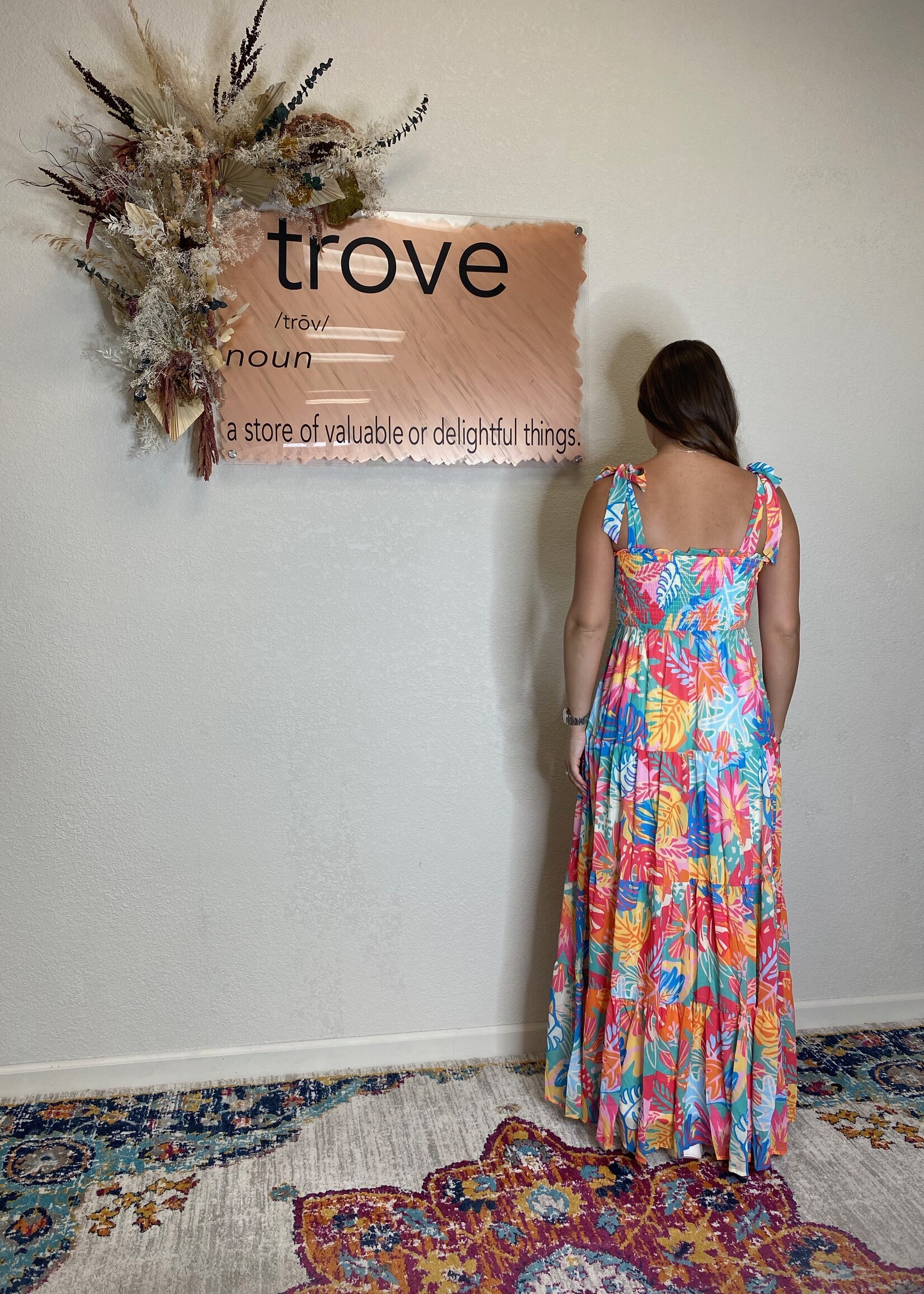 Tropical Maxi Dress