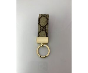 Repurposed Gucci Mono Keychain - The Trove