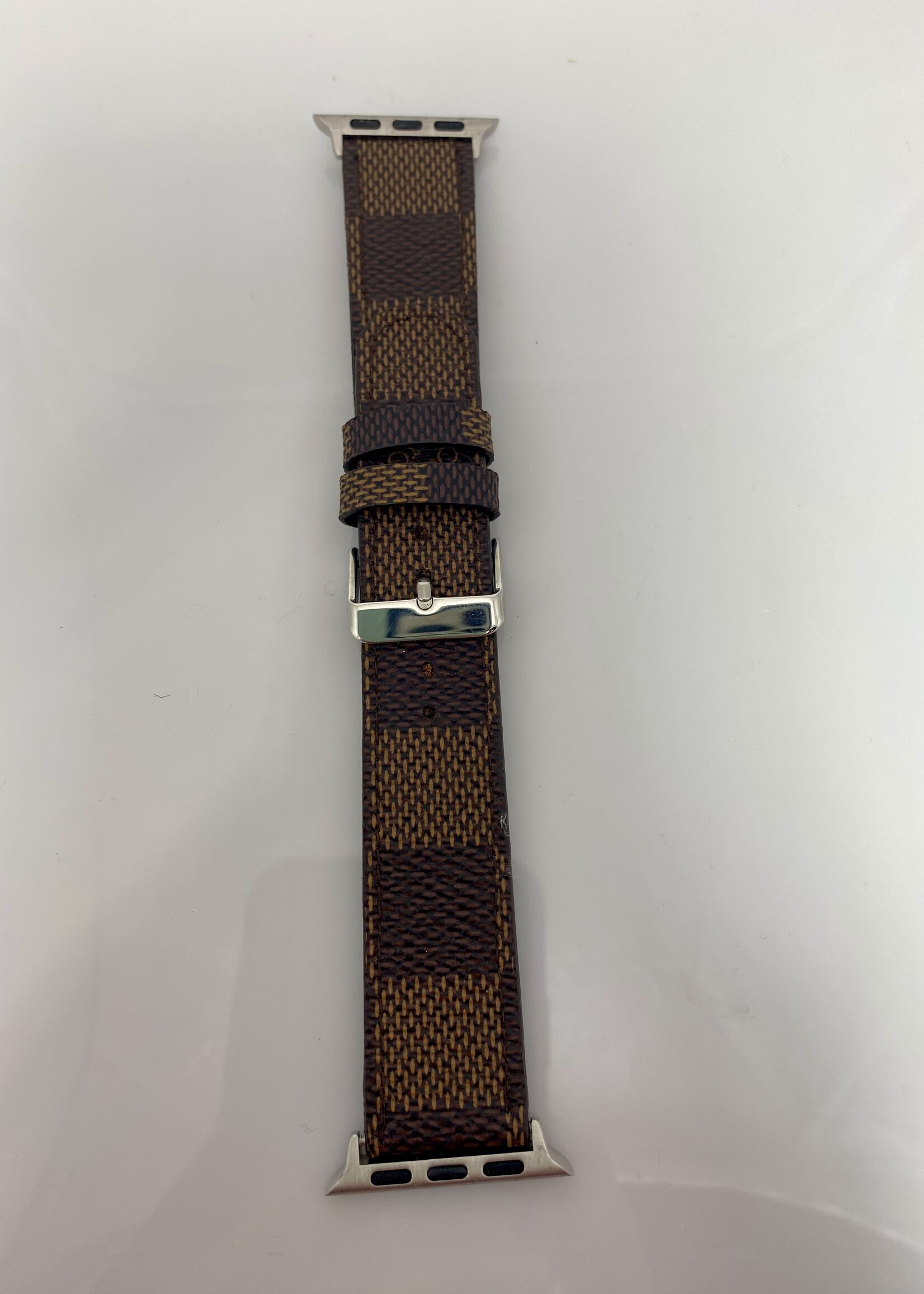 Repurposed Apple Watch Band Silver 42/44/45