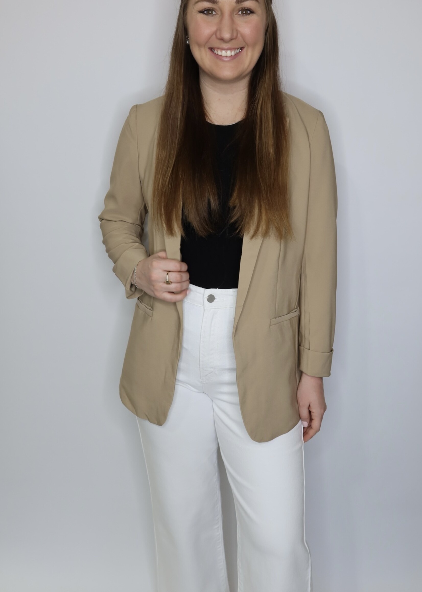 Camel Essential Blazer