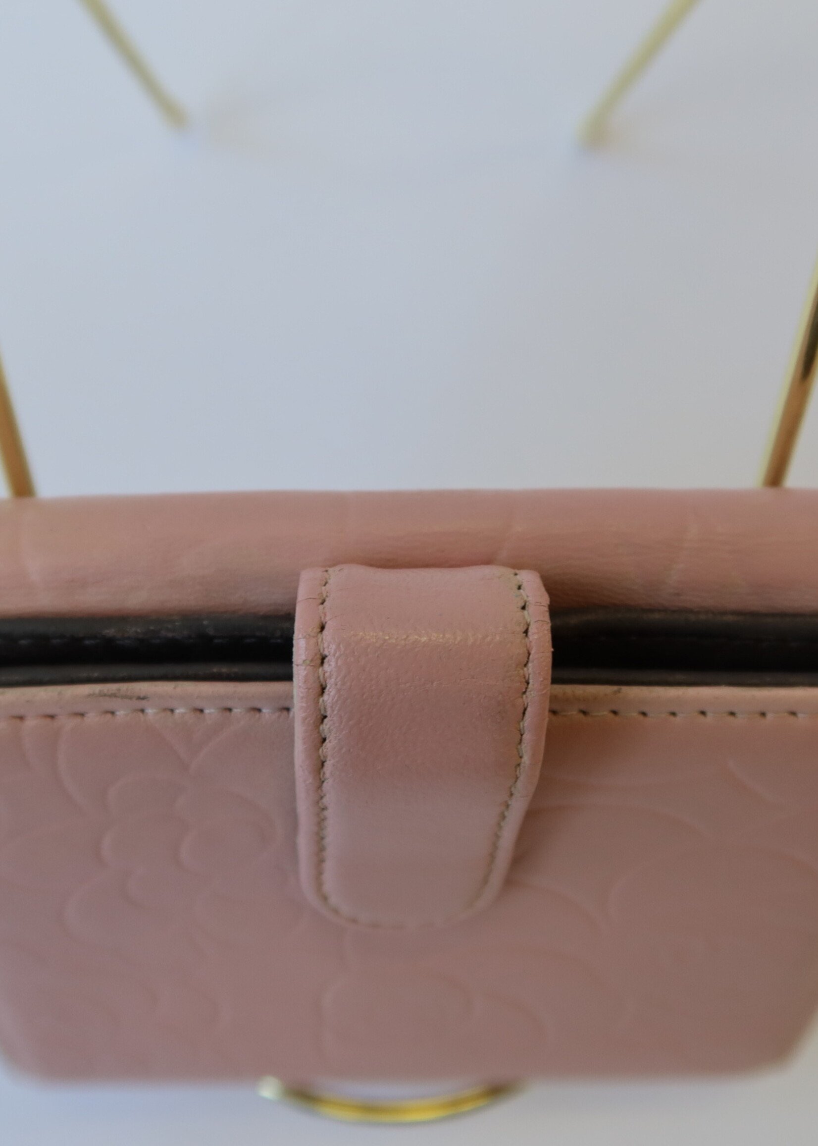 Chanel Lambskin Embossed Light Pink Wallet